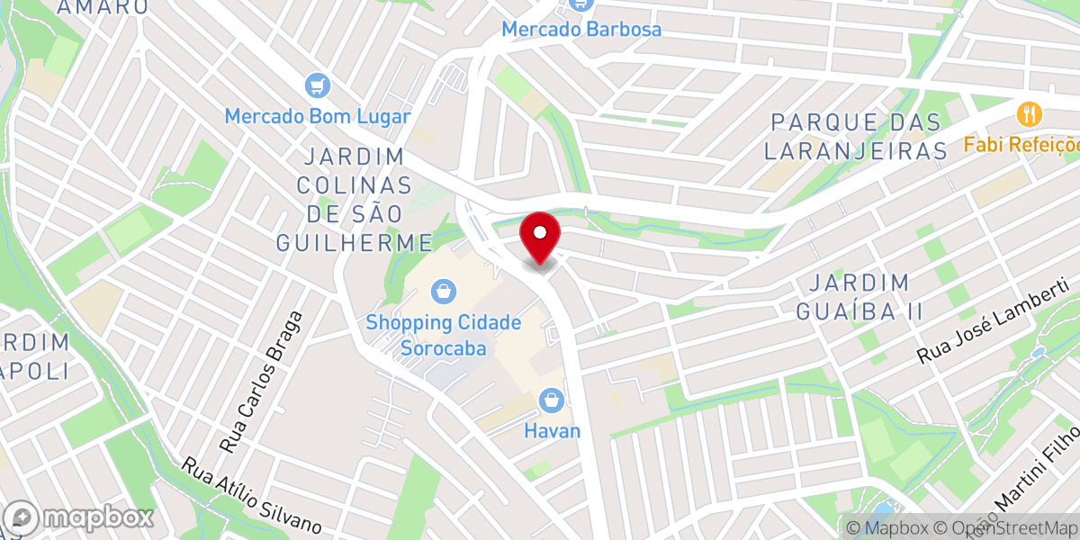 Map showing location of MINISTÉRIO TEMPLO DA FÉ