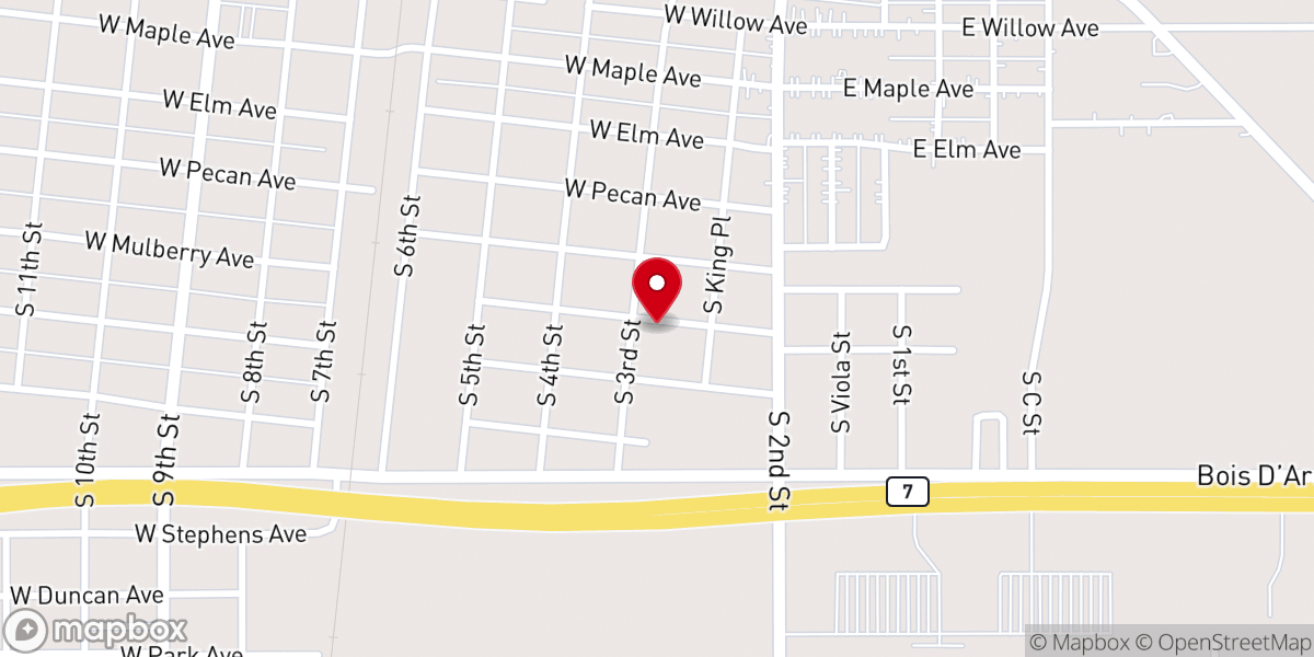 Map showing location of Word of Life Church of God