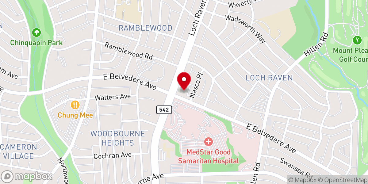 Map showing location of Immanuel Lutheran Church & School
