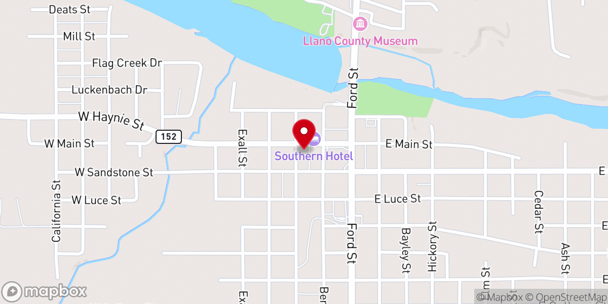 Map showing location of Lutie Watkins Memorial Methodist Church
