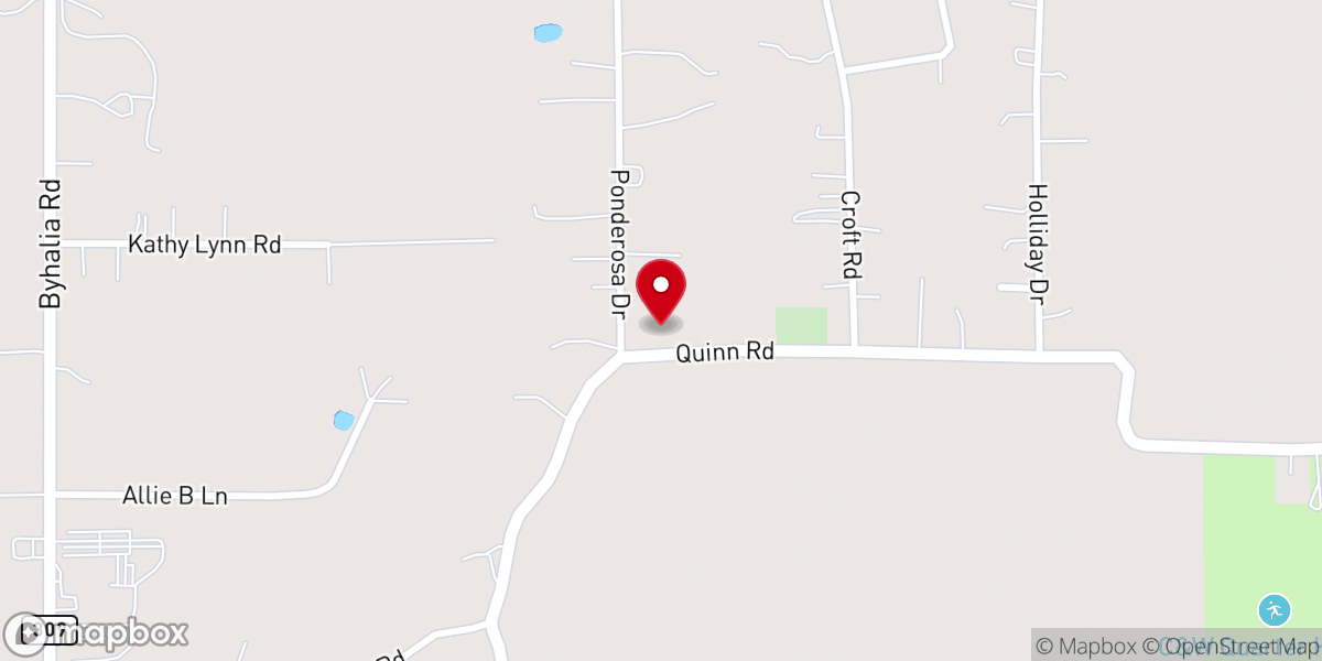 Map showing location of Barton First Baptist Church