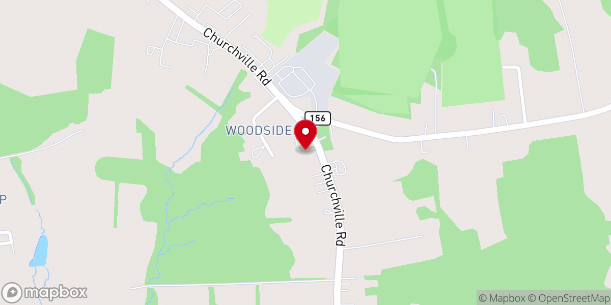 Map showing location of Smiths Chapel United Methodist Church
