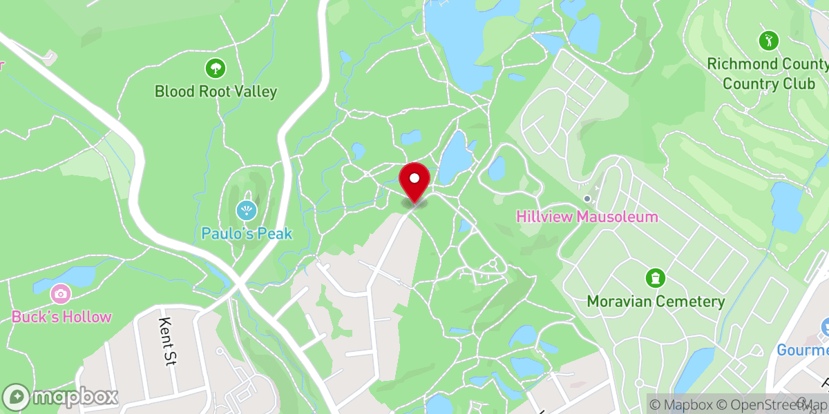 Map showing location of Greenbelt Conservancy Headquarters (High Rock Park)