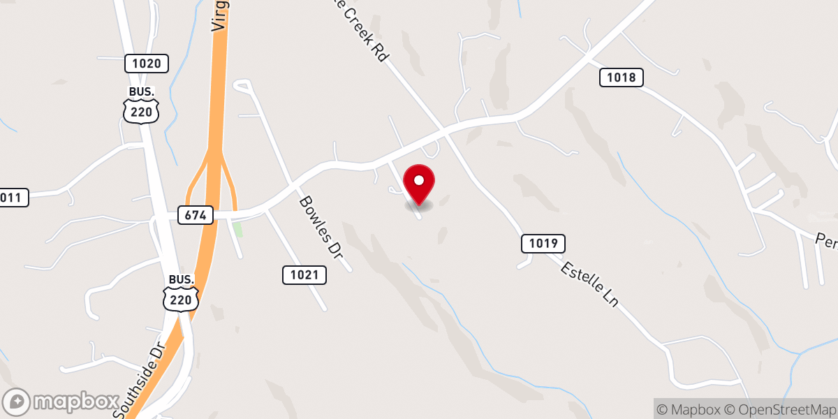 Map showing location of Soldiers 4 Christ Bible Study