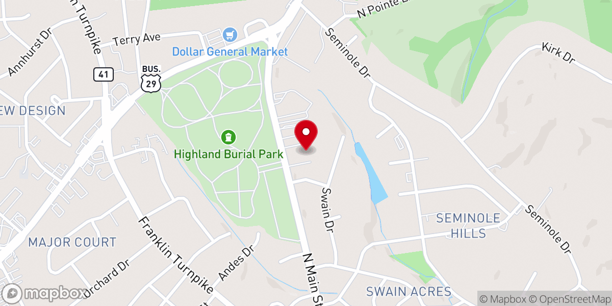 Map showing location of The Church of Jesus Christ of Latter-day Saints