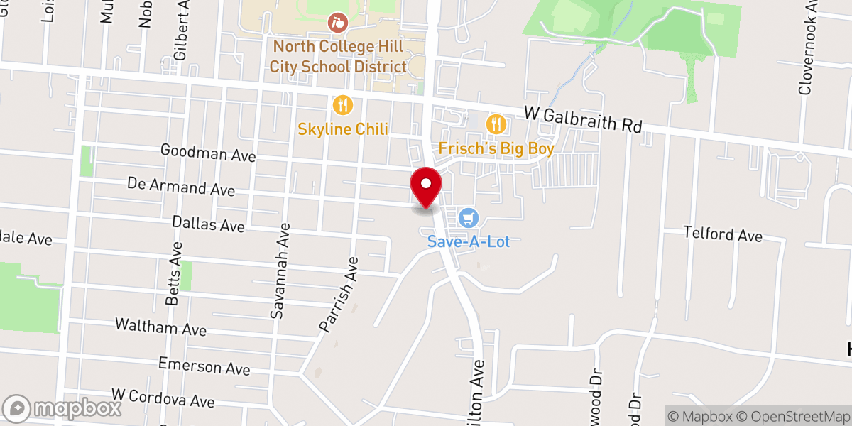 Map showing location of Greater Grace Christian Ministry Church