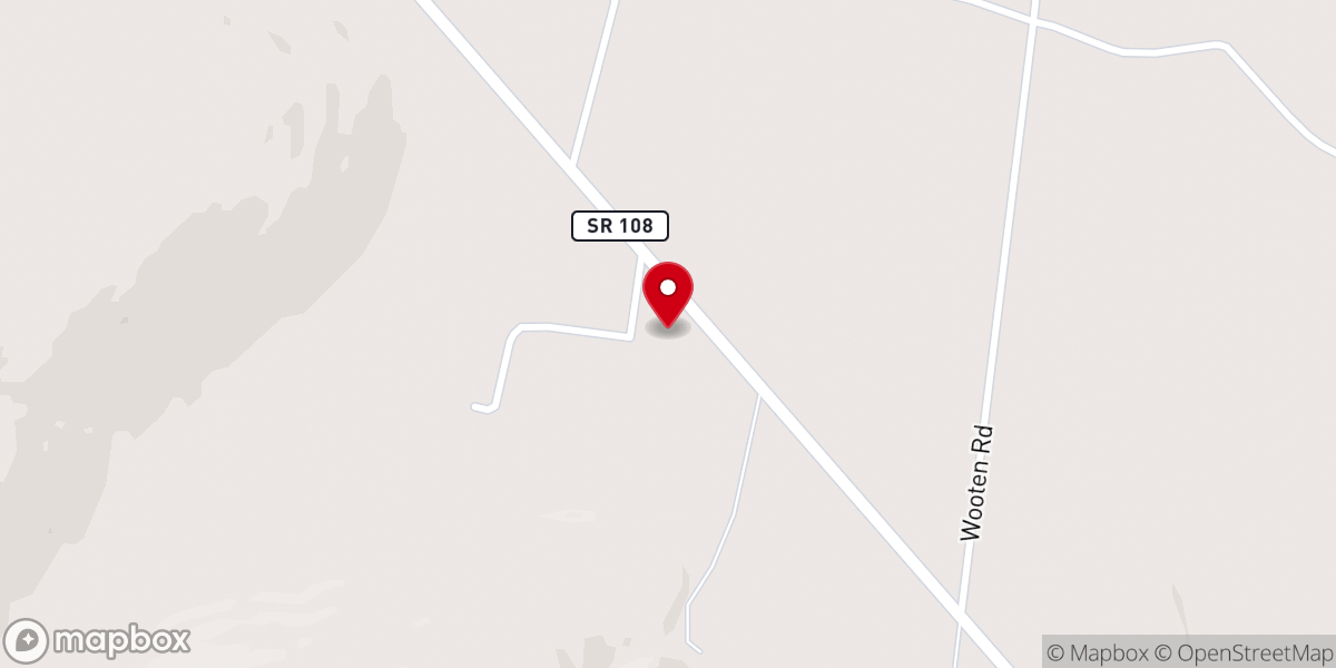 Map showing location of Hubbards Cove Baptist Church