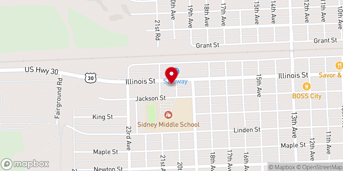 Map showing location of The King's Inn