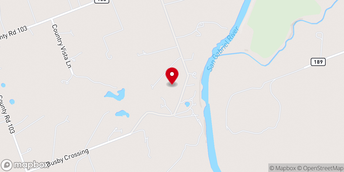Map showing location of Church of Refuge