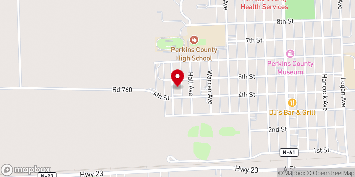 Map showing location of New Life Fellowship