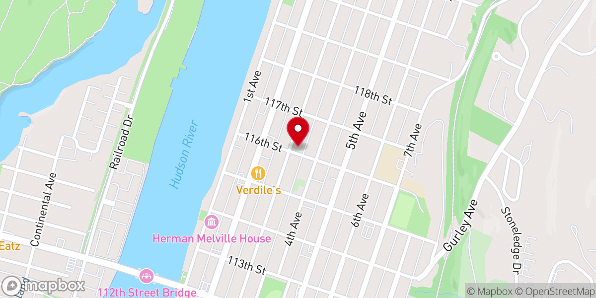 Map showing location of Joy of Troy SDA Church