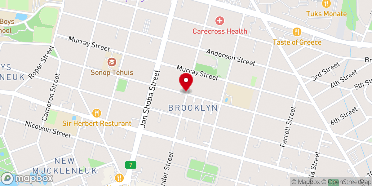 Map showing location of Living Oracles Tabernacle