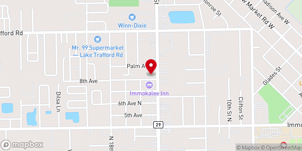 Map showing location of Hyways and Byways Ministries NewTestament Church