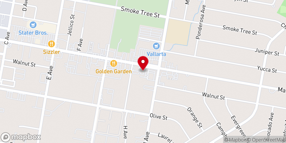 Map showing location of St George the Great Martyr Orthodox Church