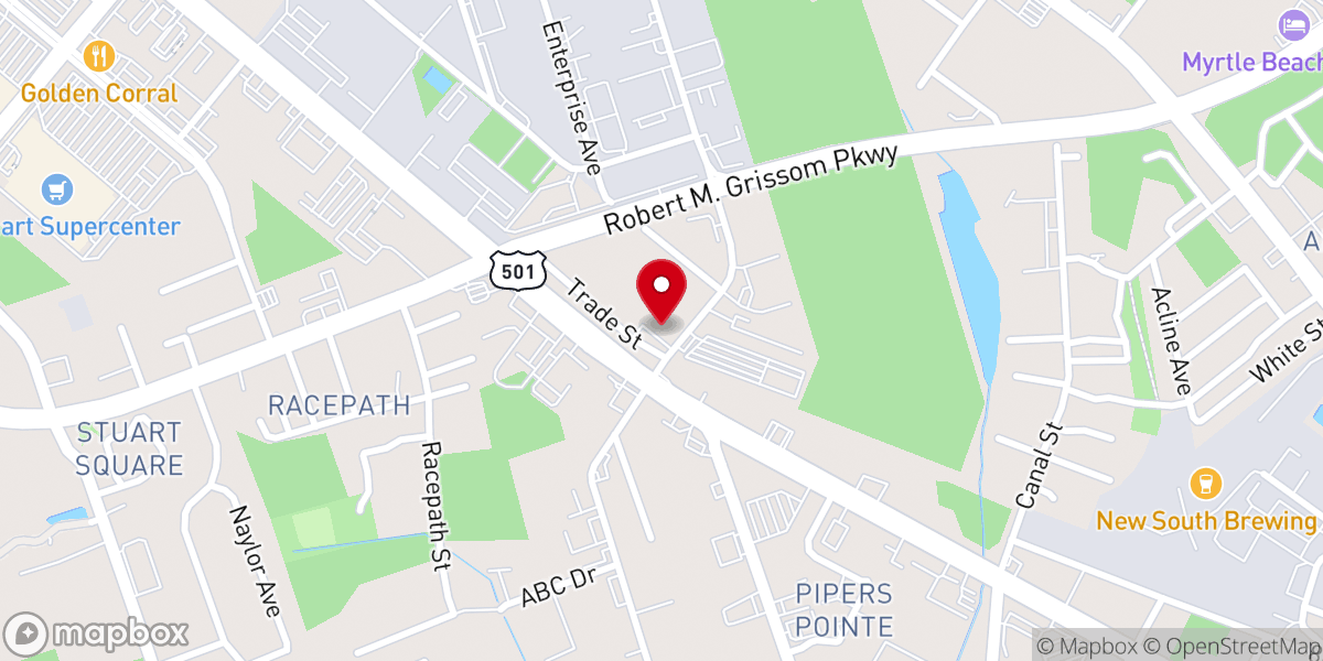 Map showing location of Evangel Fellowship International