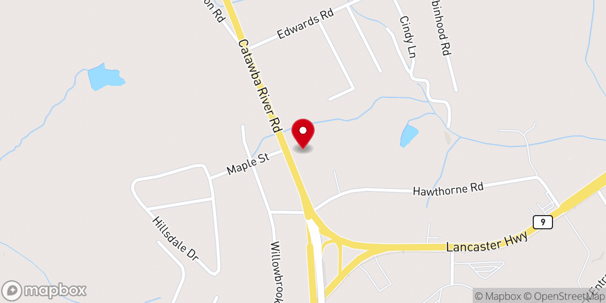 Map showing location of Sovereign Grace Baptist Church