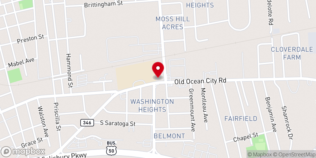 Map showing location of Shalom Pentecostal Church of Salisbury