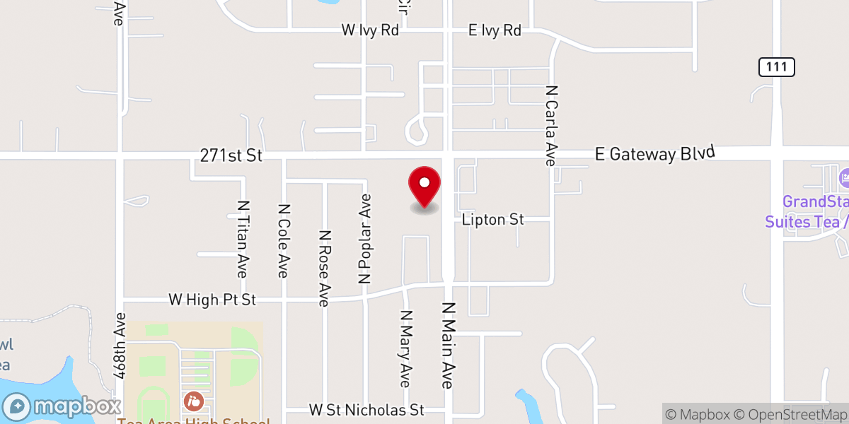 Map showing location of Risen Savior Lutheran Preschool