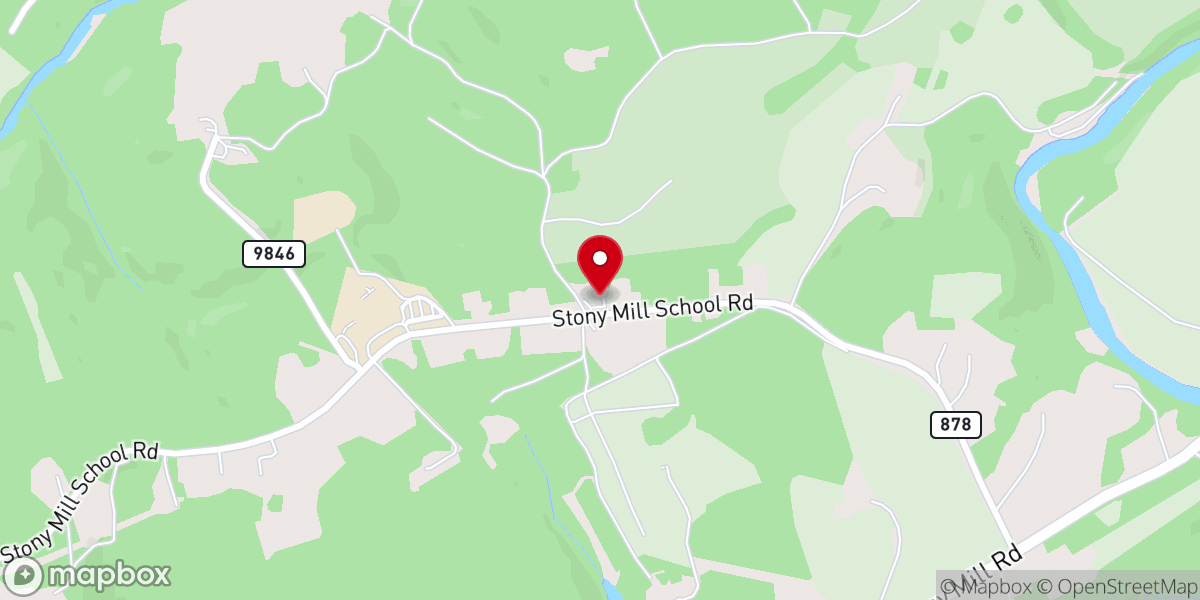 Map showing location of Spirit Led Temple Holiness Church