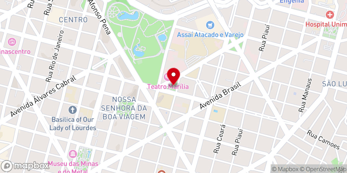 Map showing location of Igreja Sagrado Coração de Jesus dos Siríacos Católicos