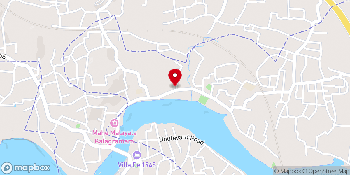 Map showing location of Angadi Palli