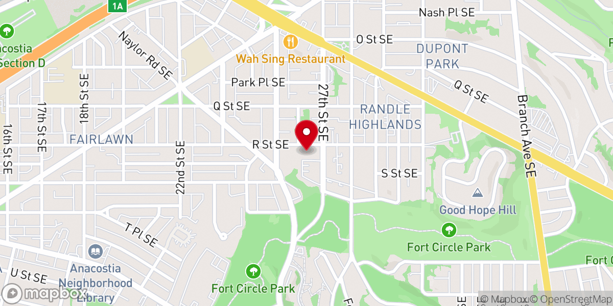 Map showing location of Radstock Ministries