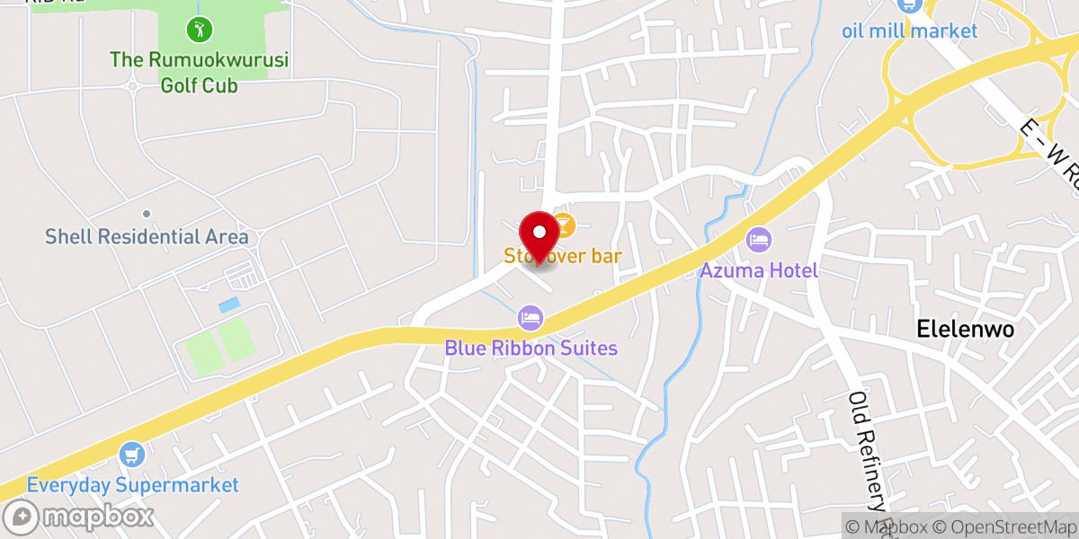 Map showing location of St. John Catholic Church