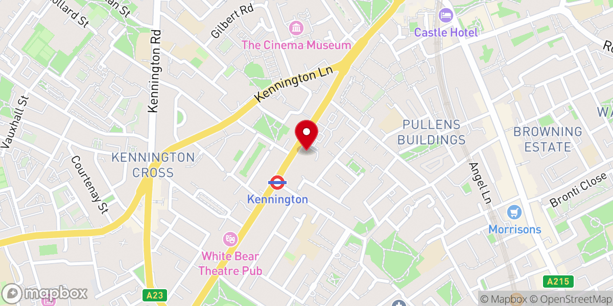 Map showing location of St Mary, Newington