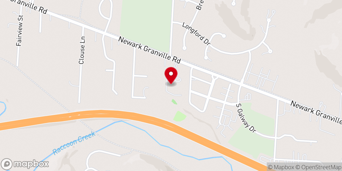 Map showing location of Spring Hills Baptist Church