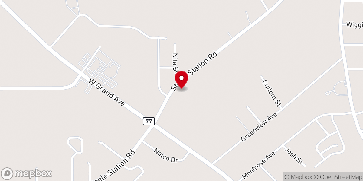 Map showing location of Covenant Fellowship