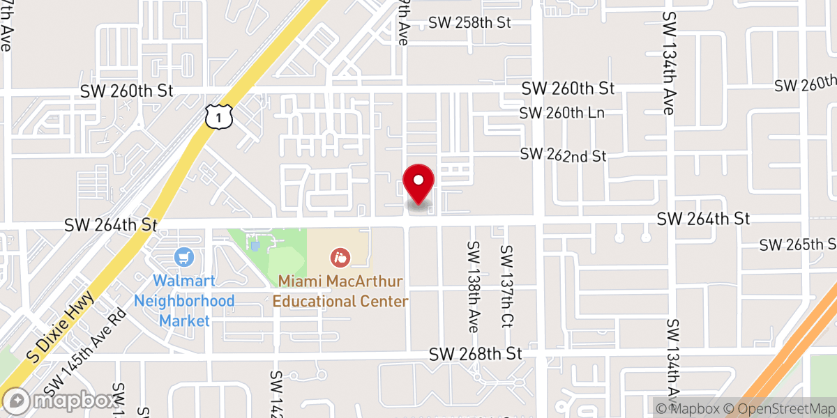 Map showing location of St. Ann Mission