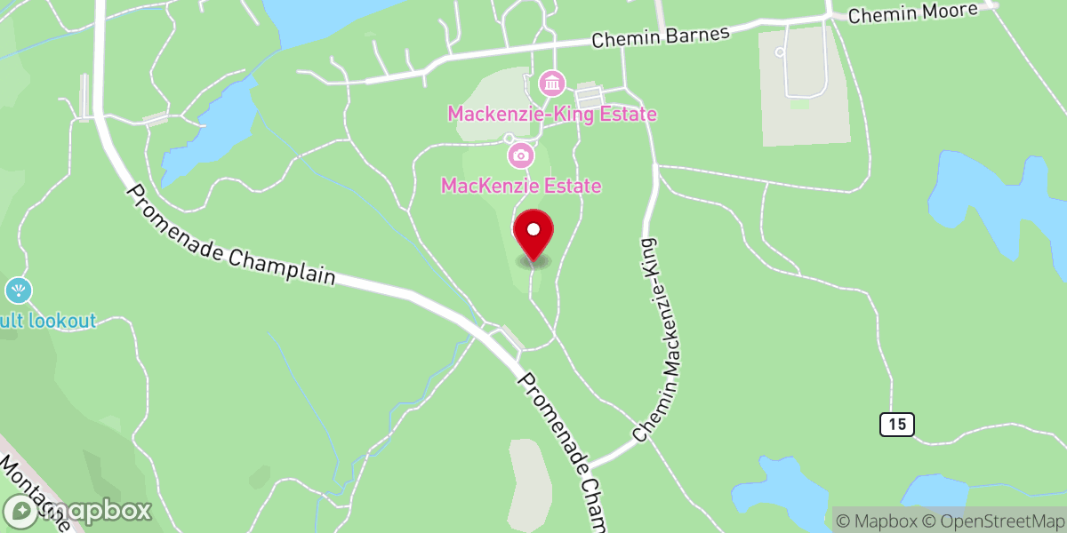 Map showing location of Abbey Ruins