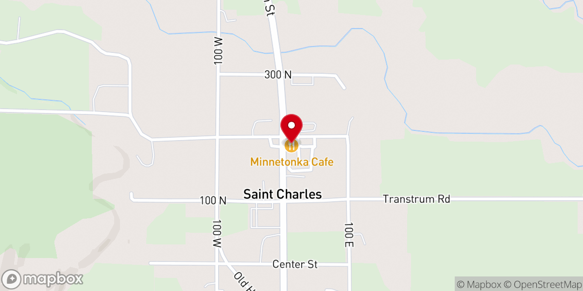 Map showing location of Minnetonka Market & Cafe
