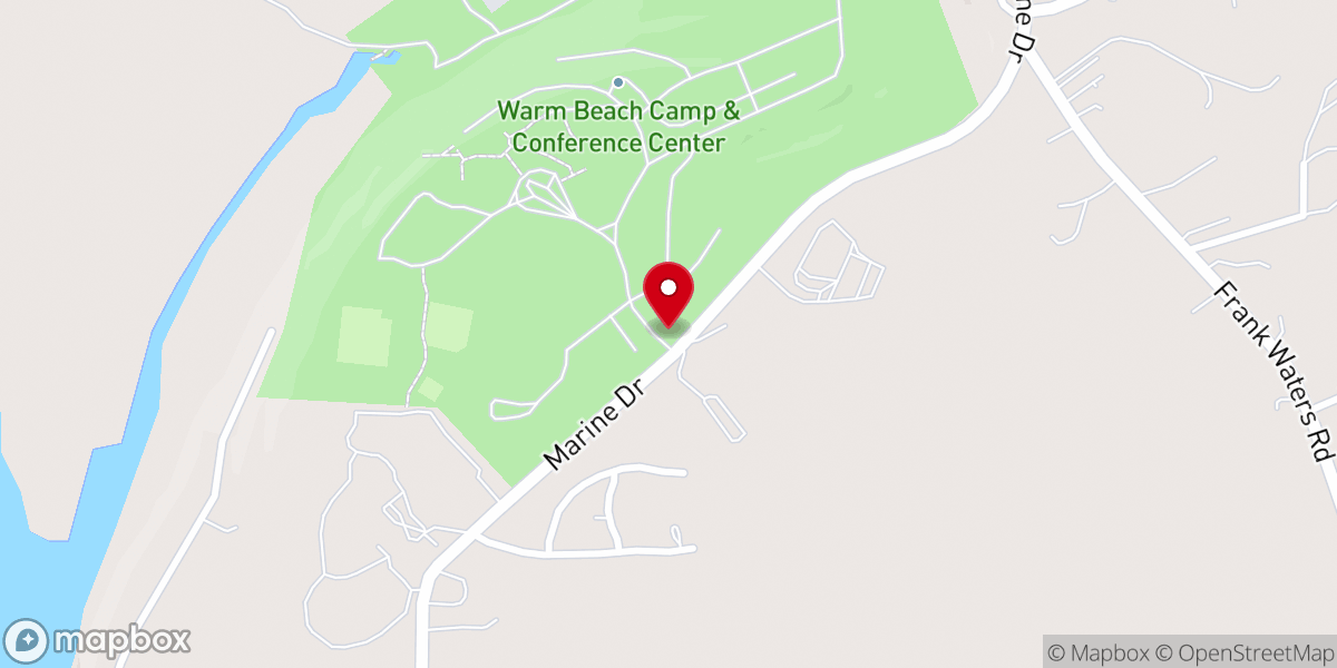 Map showing location of The Lights of Christmas