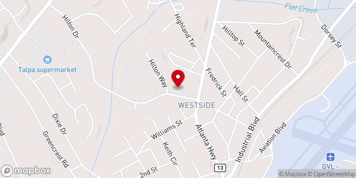 Map showing location of The Pastoral Family and the Apostolic Restoration Tower Church