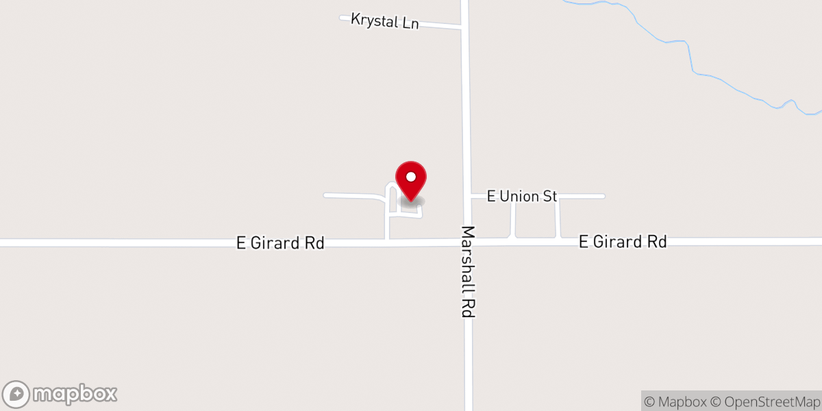 Map showing location of Dayburg Church