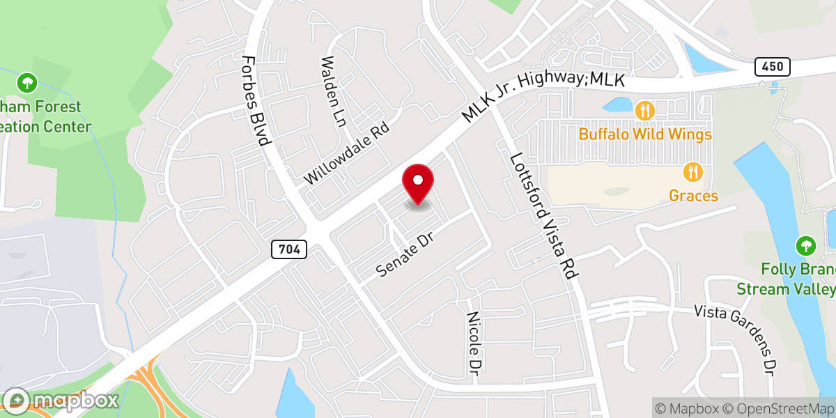 Map showing location of Adonai Partners Inc