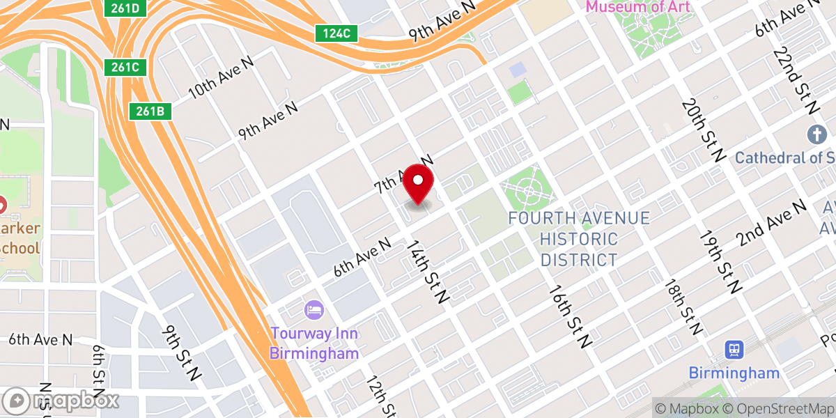 Map showing location of Miracle Deliverance Crusade Raising Spiritual Faith Ministries Inc
