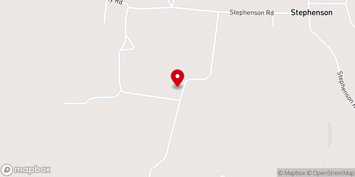 Map showing location of Beans Creek Church of Christ