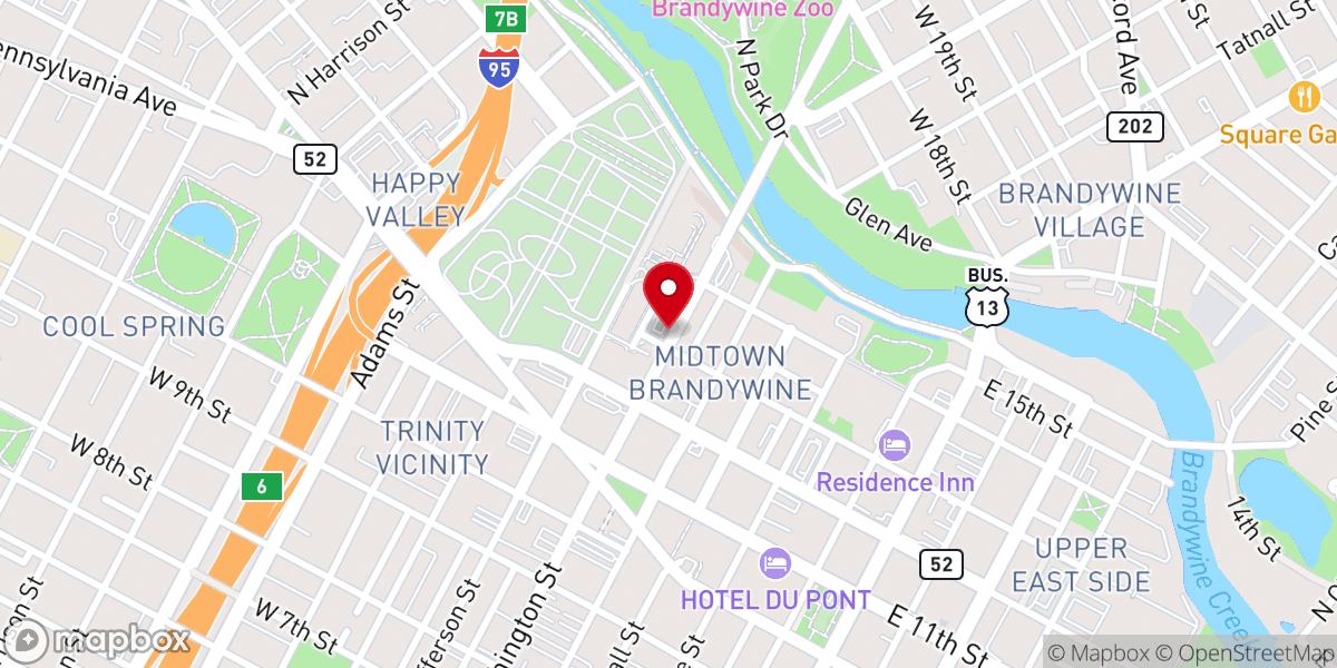 Map showing location of Glory Central