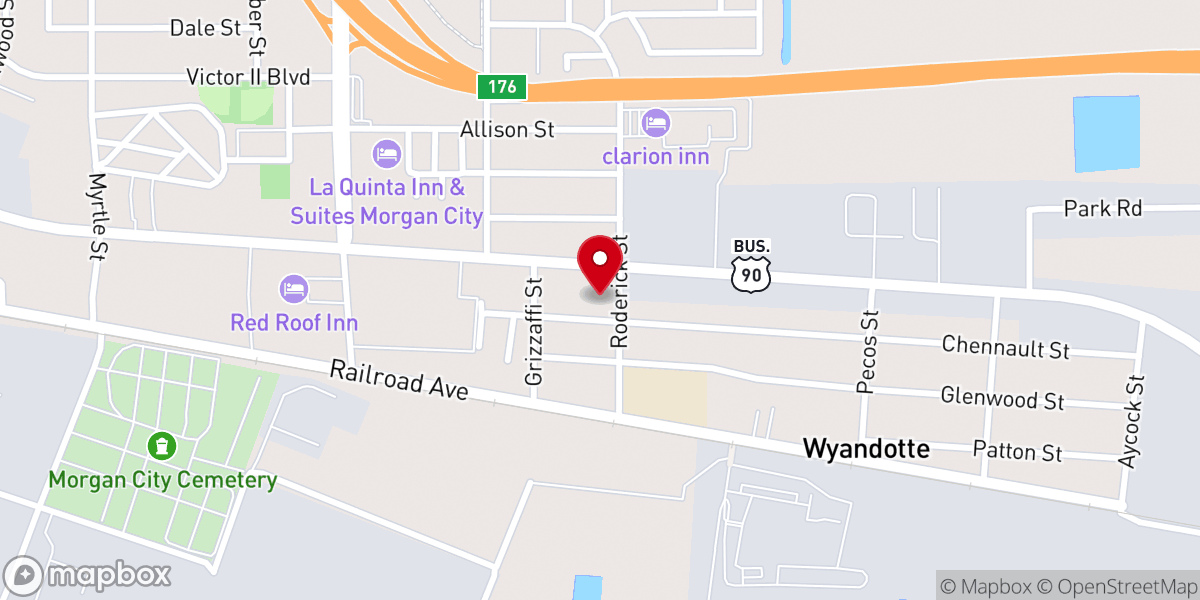 Map showing location of Steelwood Lanes