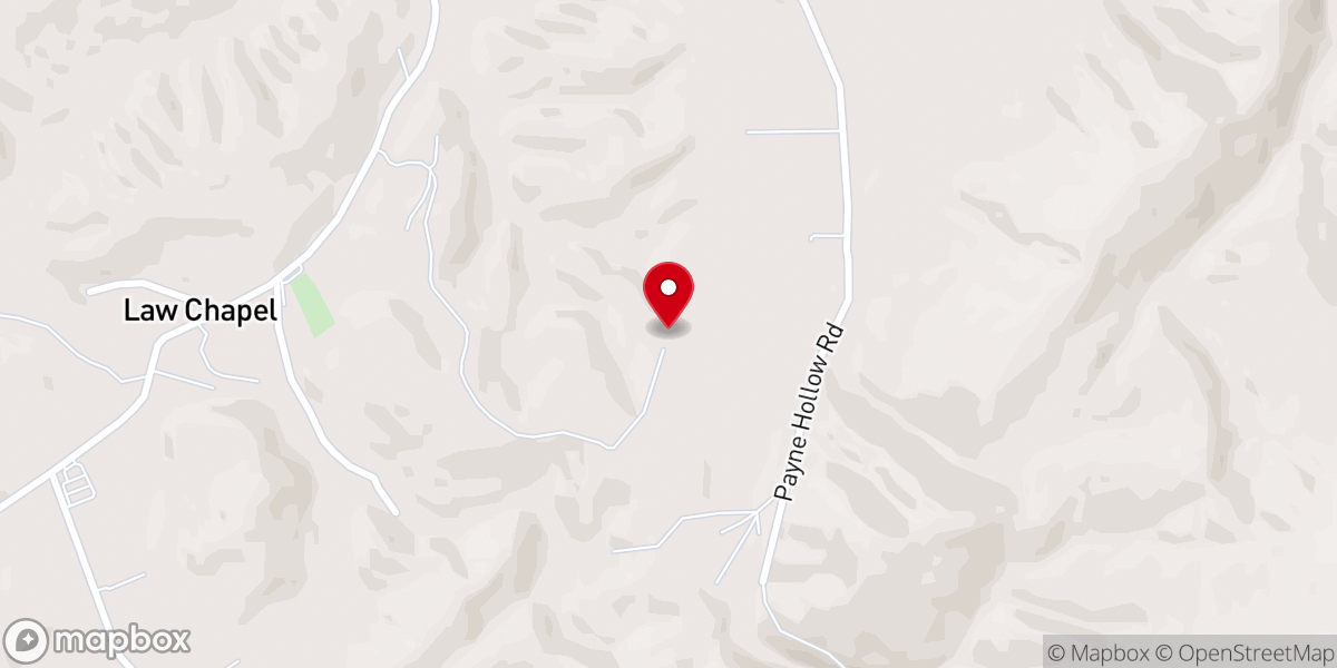 Map showing location of Shepherd's Cove Church