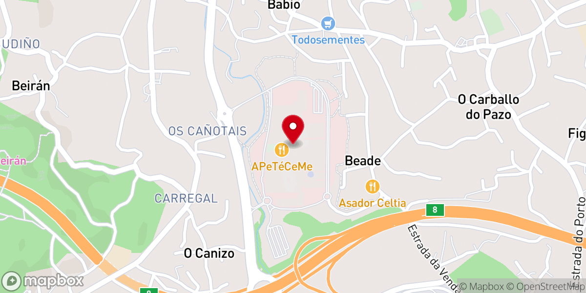 Map showing location of CAPELLANIA HOSPITAL ALVARO CUNQUEIRO