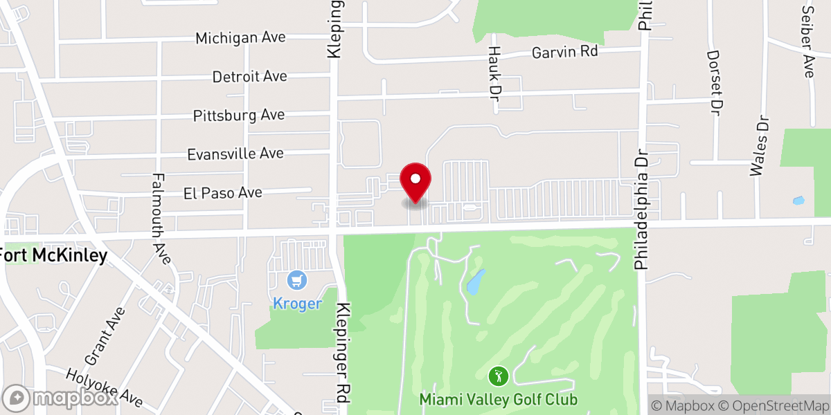 Map showing location of Mount Calvary Independent Methodist Church