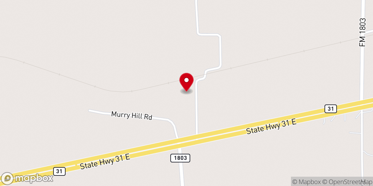Map showing location of Hope Church Murchison Assemblies of God