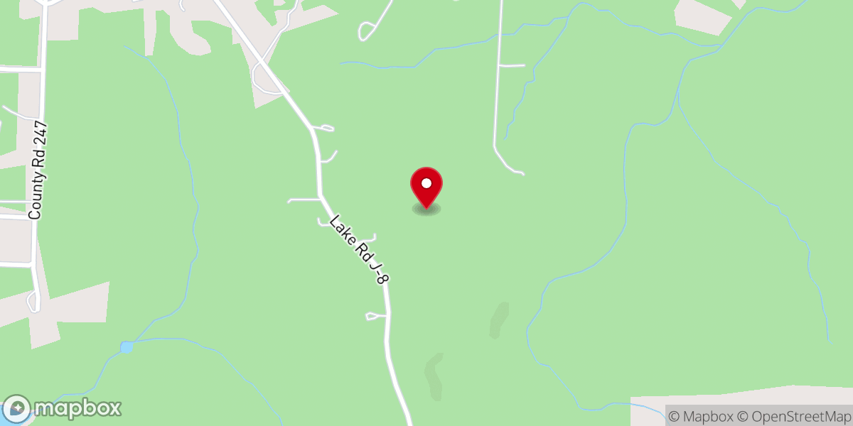 Map showing location of Hebron Ministries Inc