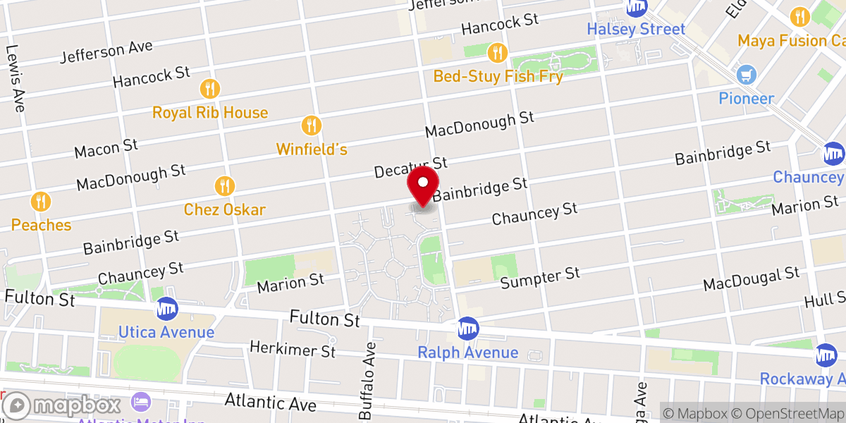 Map showing location of Philip Kelly Ministries