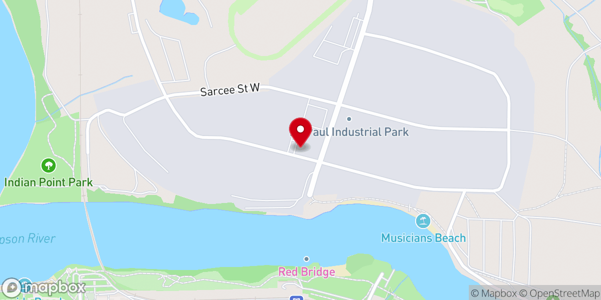 Map showing location of Shuswap Nation Tribal Council