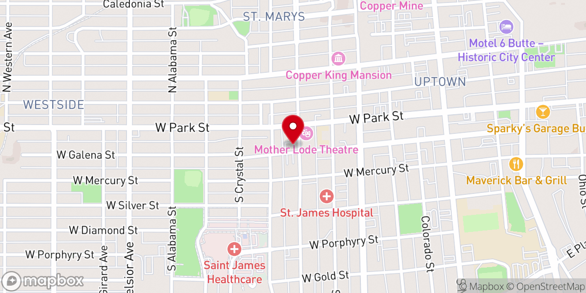 Map showing location of St patrick's convent