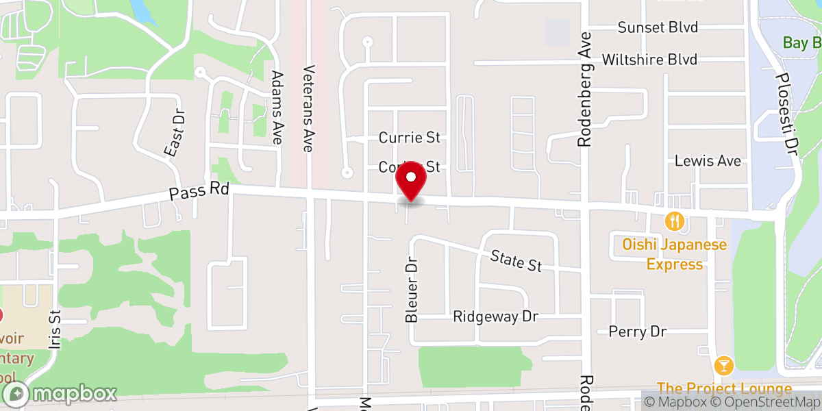 Map showing location of Amazing Grace Ministries